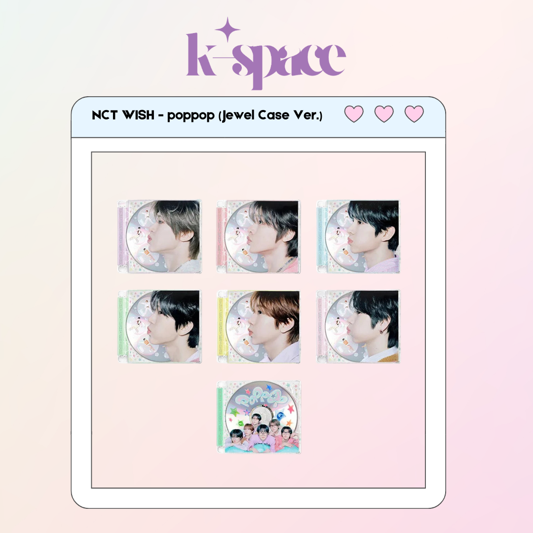 NCT WISH - poppop (Jewel Case Ver.)