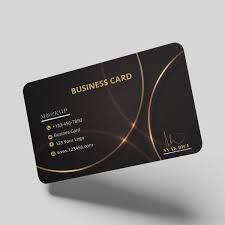 Business Card - Rounded Corner Spot UV Velvet Lamination 