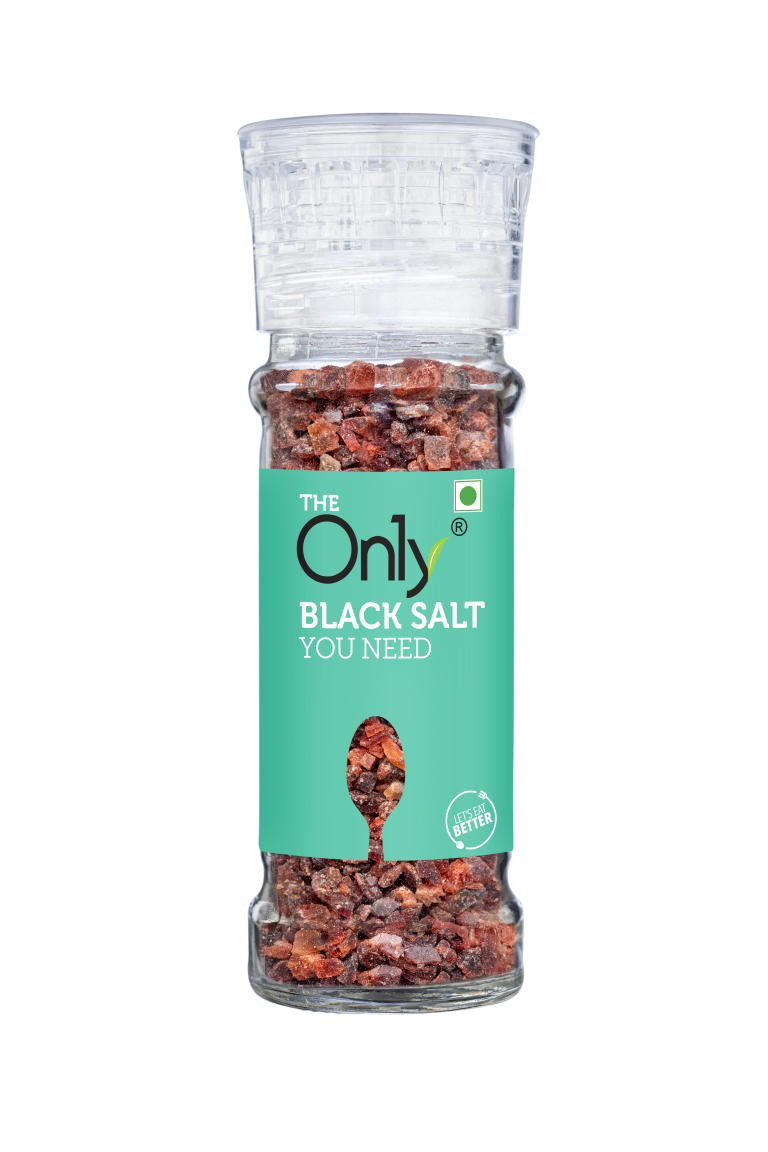 On1y Black Salt Grinder 100g