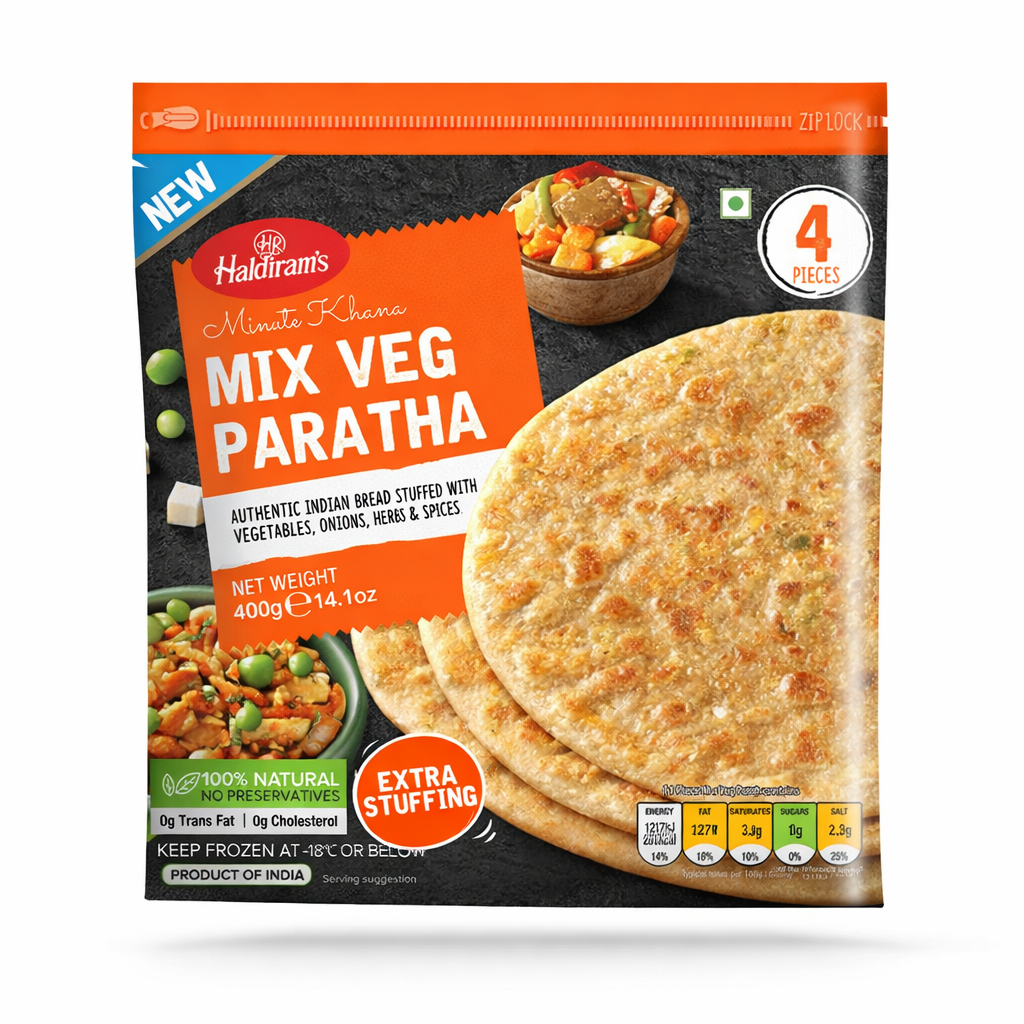 Haldiram Mix Veg Paratha 400g
