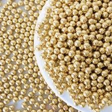 2403 BEATS GOLD 6MM EDIBLE