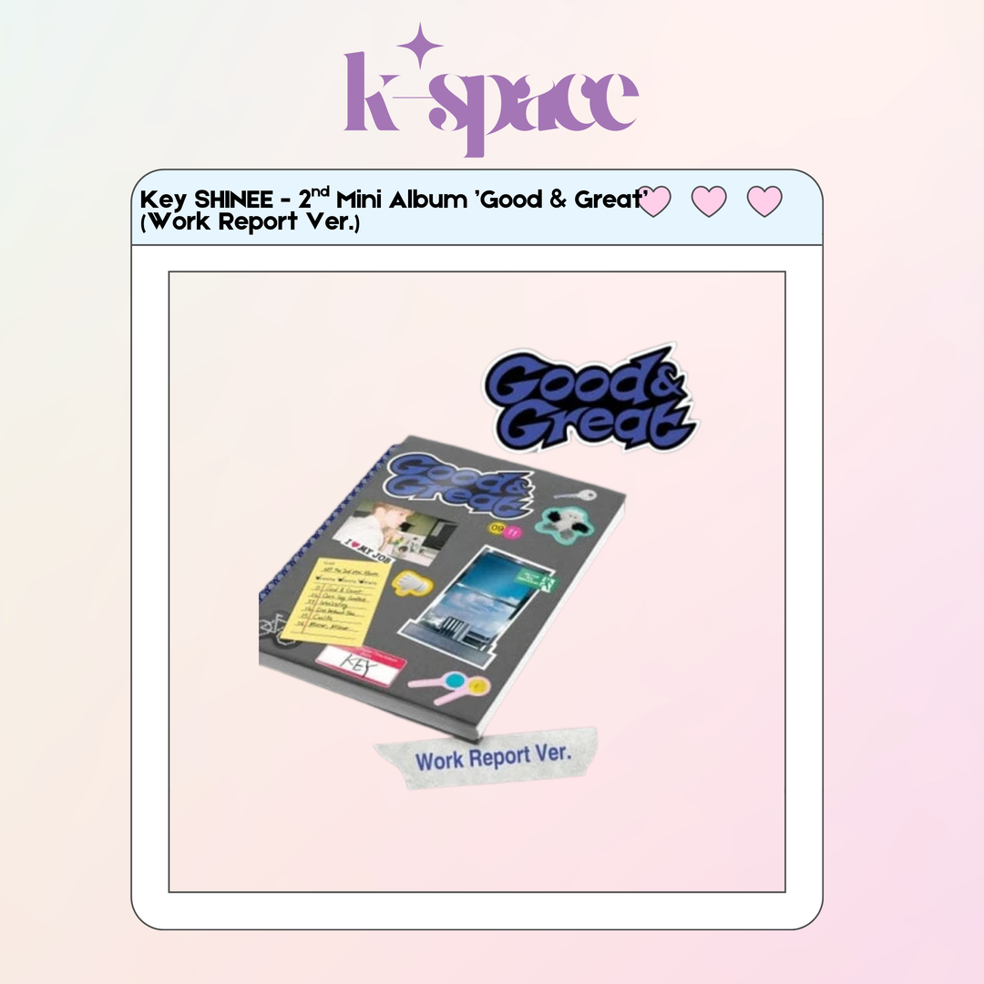 Key SHINEE - 2nd Mini Album ’Good & Great’ (Work Report Ver.)