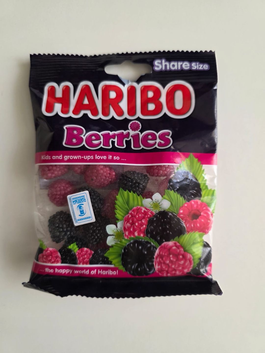 Haribo Fizz Berrries 70gms