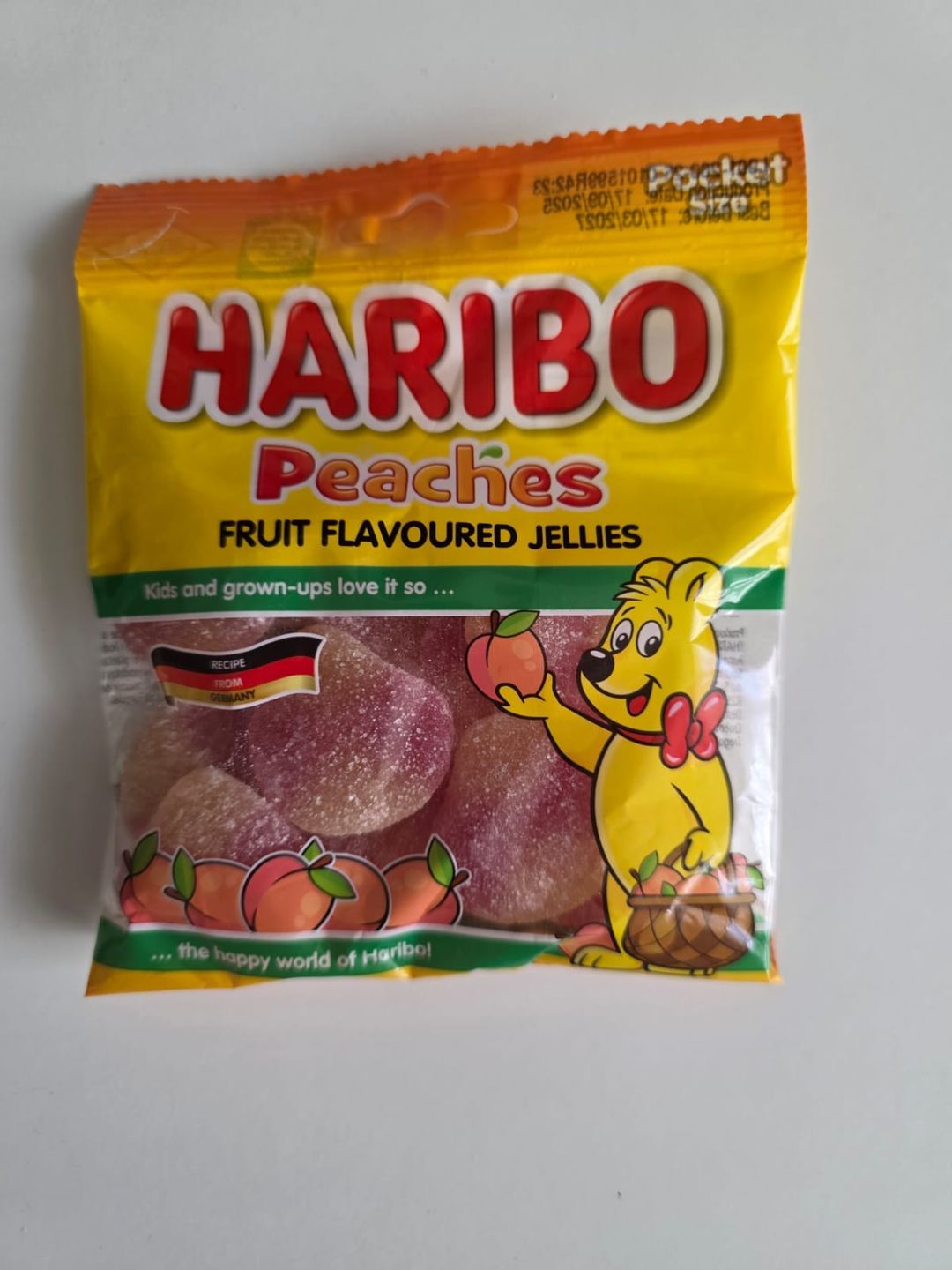 Haribo Peaches 80gms 