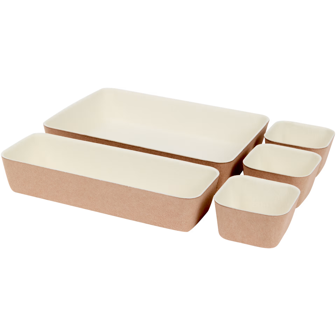 Bacs de rangement lot de 5 pièces