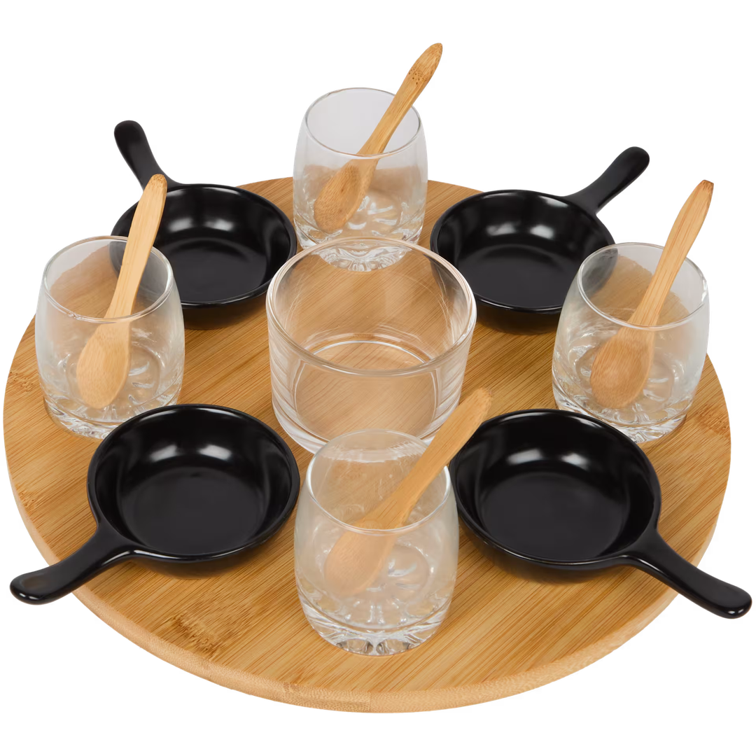 Plateau tournant pour amuse-bouches Ø 27 cm