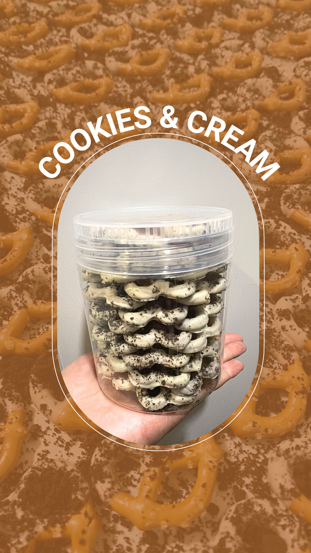 Cookies & Cream Pretzels