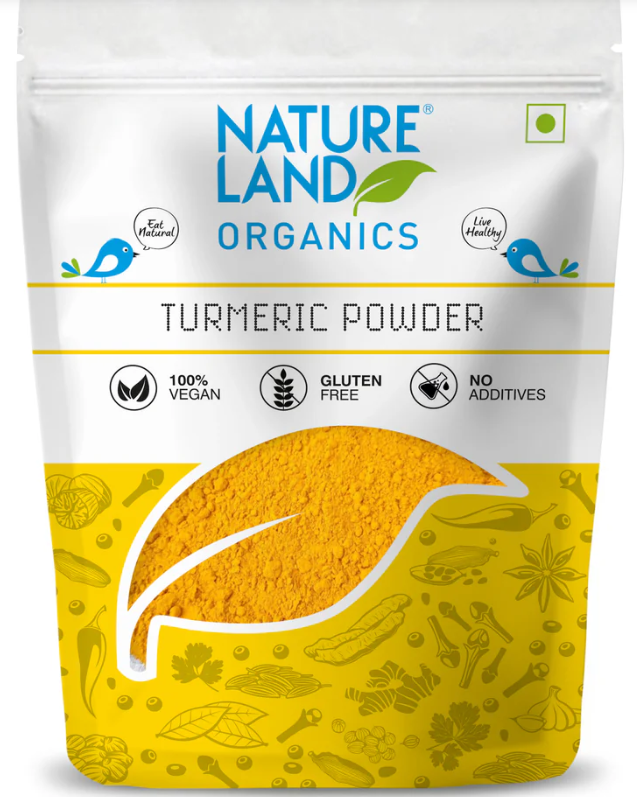 Nature Land Organic Turmeric Powder 100g