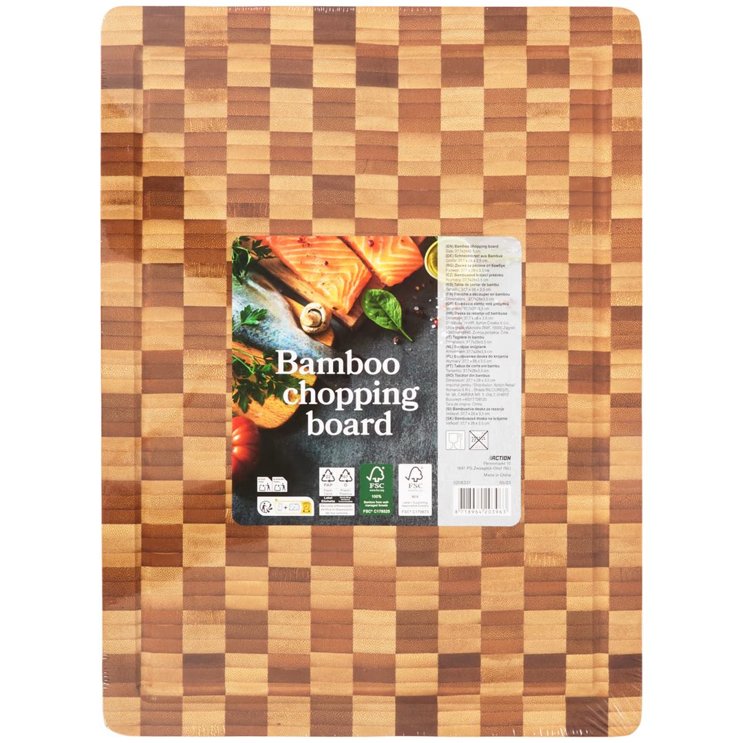 Planche à découper en bambou 38*28 cm