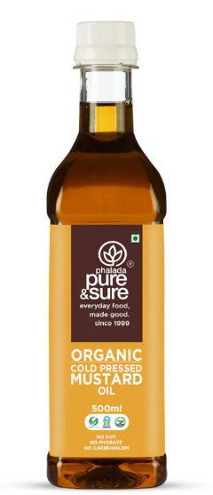 Pure & Sure Cold-pressed Mustard Oil 500ml