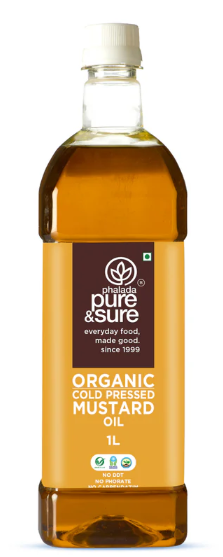 Pure & Sure Cold-pressed Mustard Oil 1L