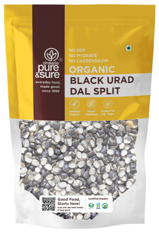 Pure & Sure Urad dal Split Black 500g