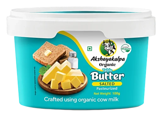 Akshayakalpa Salted Butter 100g