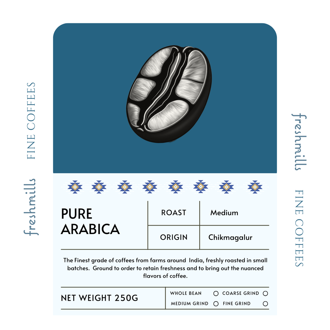 Freshmills - Pure Coffee - 100% Arabica (Medium Roast)