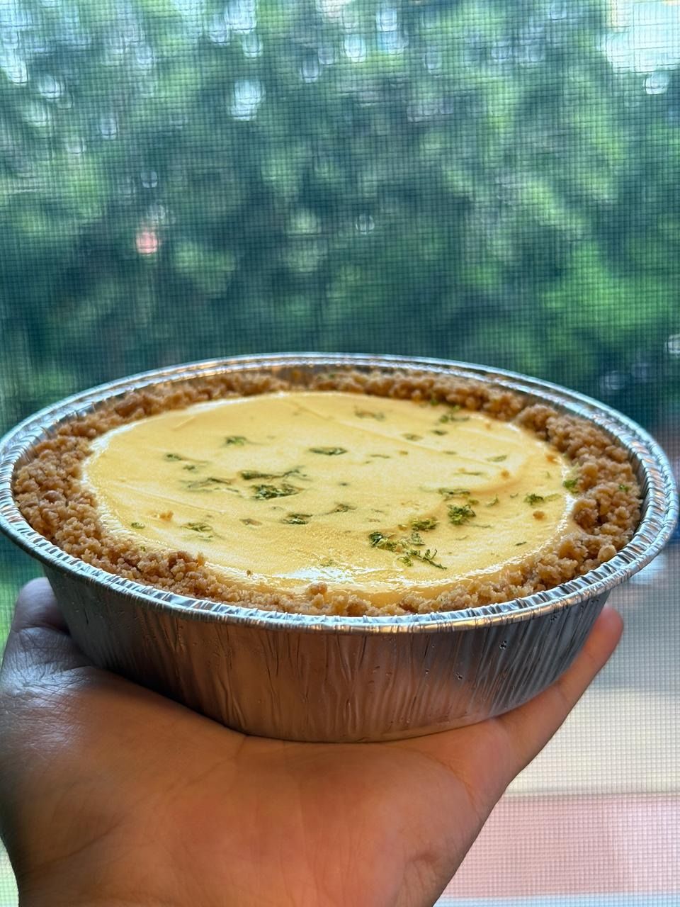 Small Frozen Custard Key Lime Pie