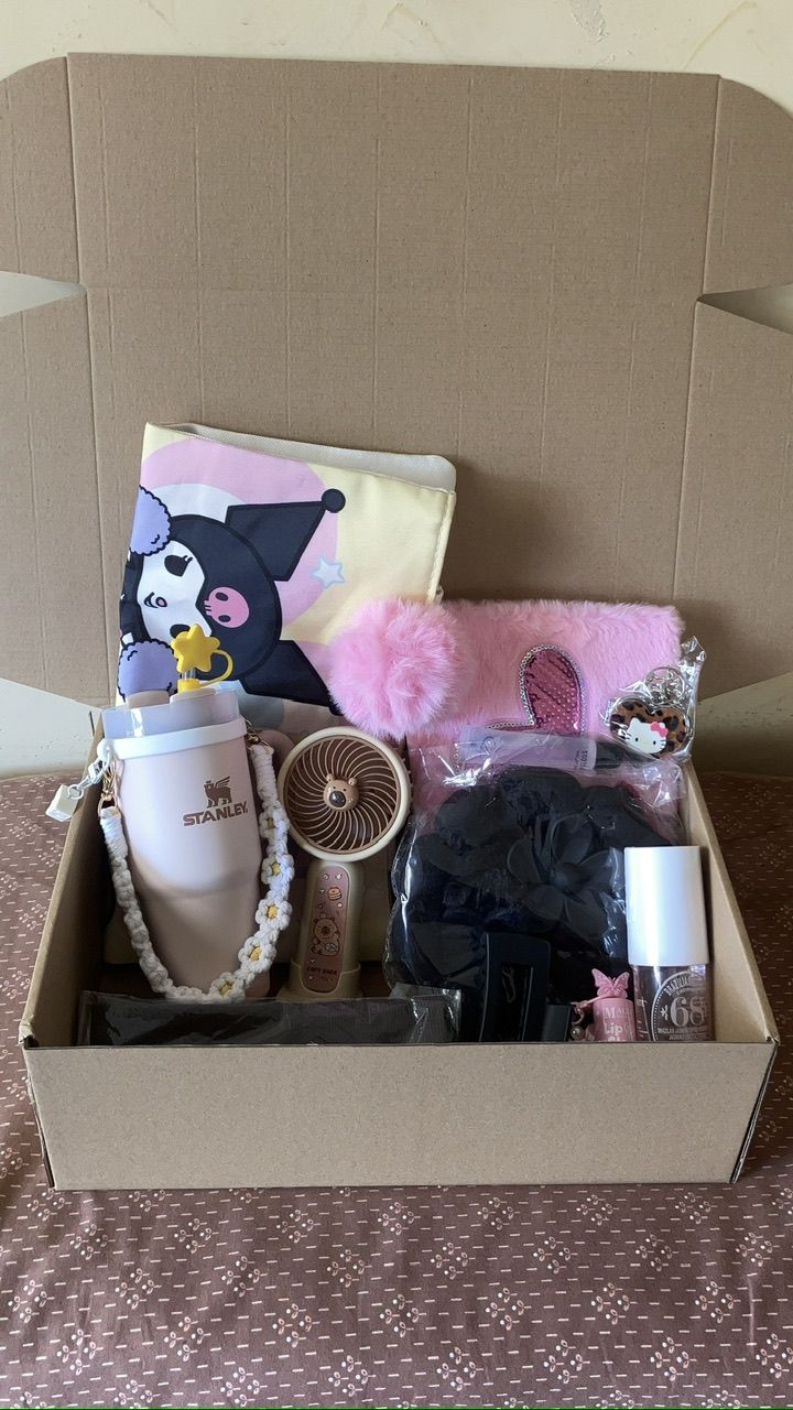 Box cadeau marron et noir 