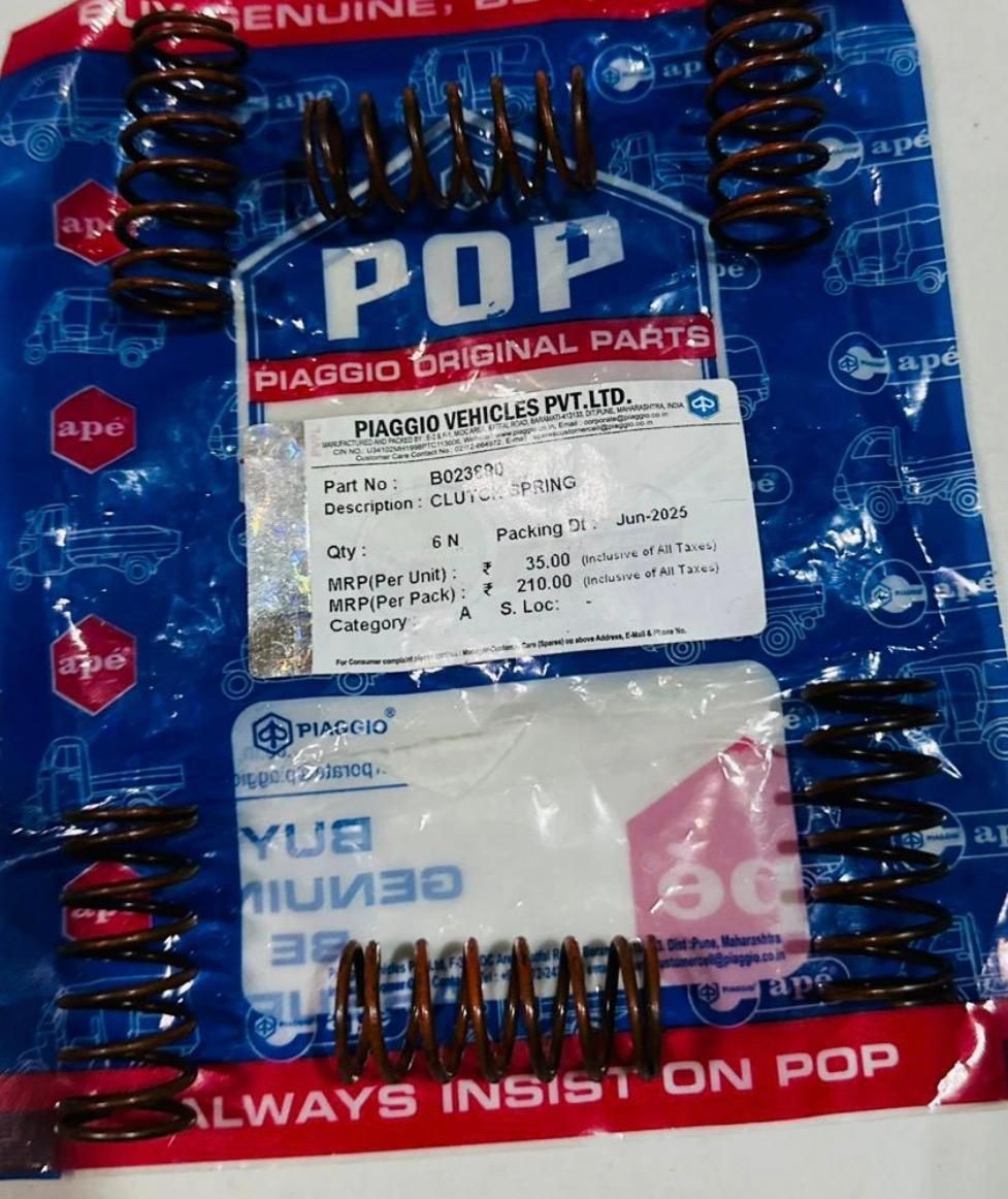 AA   CLUTCH SPRING  B023890 complete set