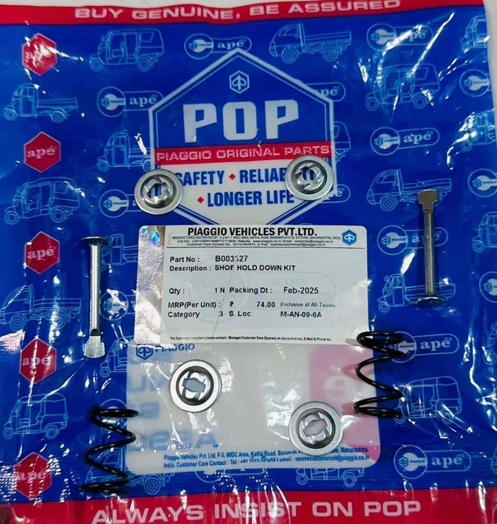 SHOE HOLD DOWN  B003327