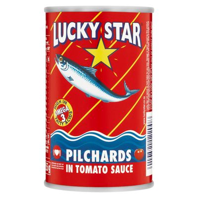 Lucky Star Pilchards in Tomato Sauce 155g