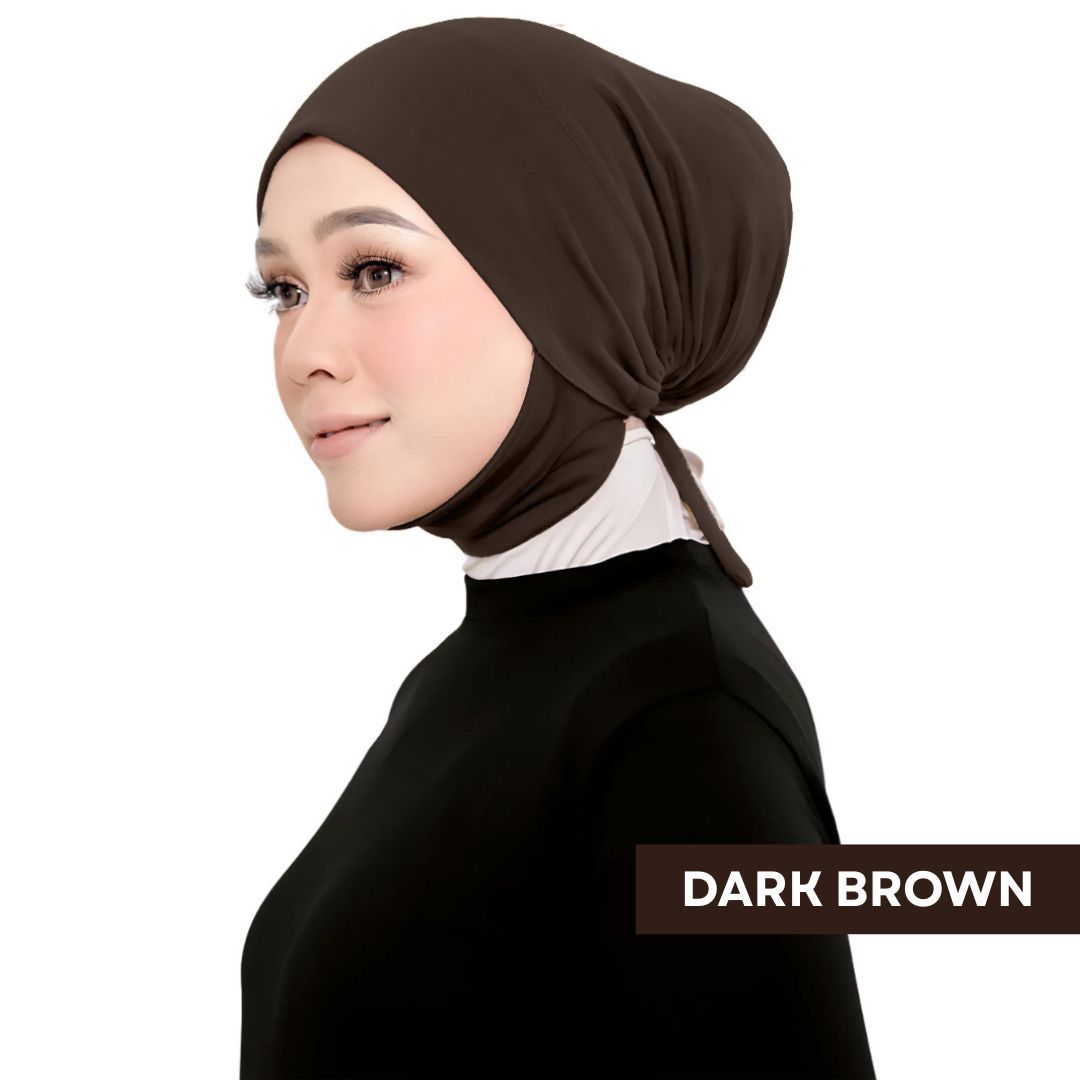 NEW INNER DAGU MUSLIMAH EXCLUSIVE - DARK BROWN