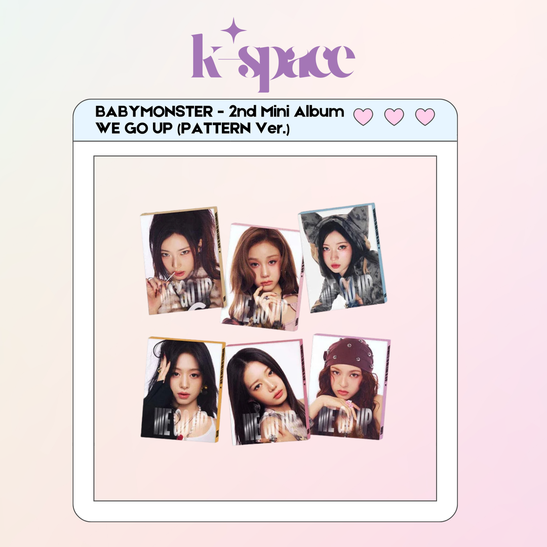BABYMONSTER - 2nd Mini Album WE GO UP (PATTERN Ver.)