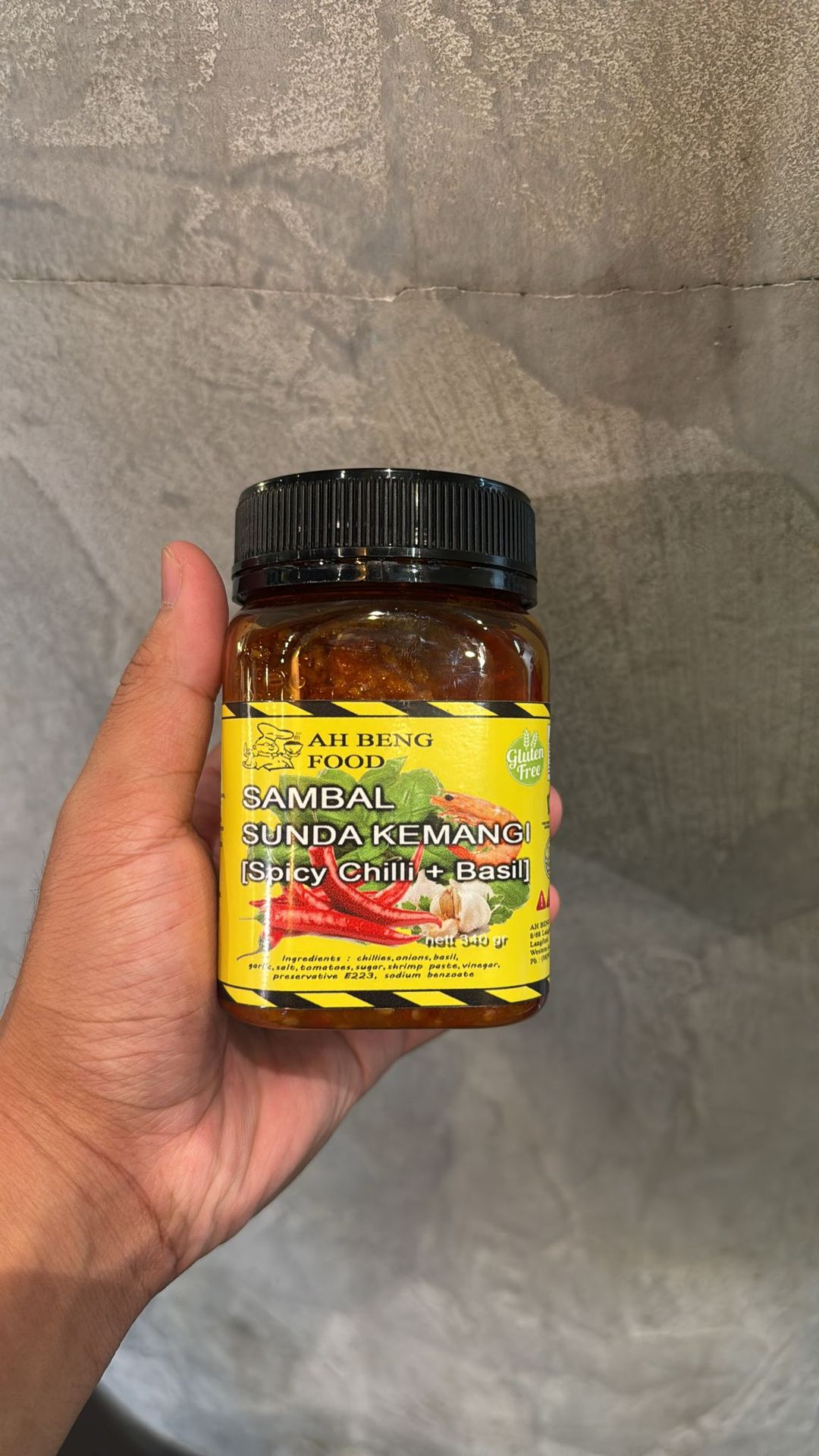 Sambal Sunda Kemangi - Lemon Basil Chilli Samba