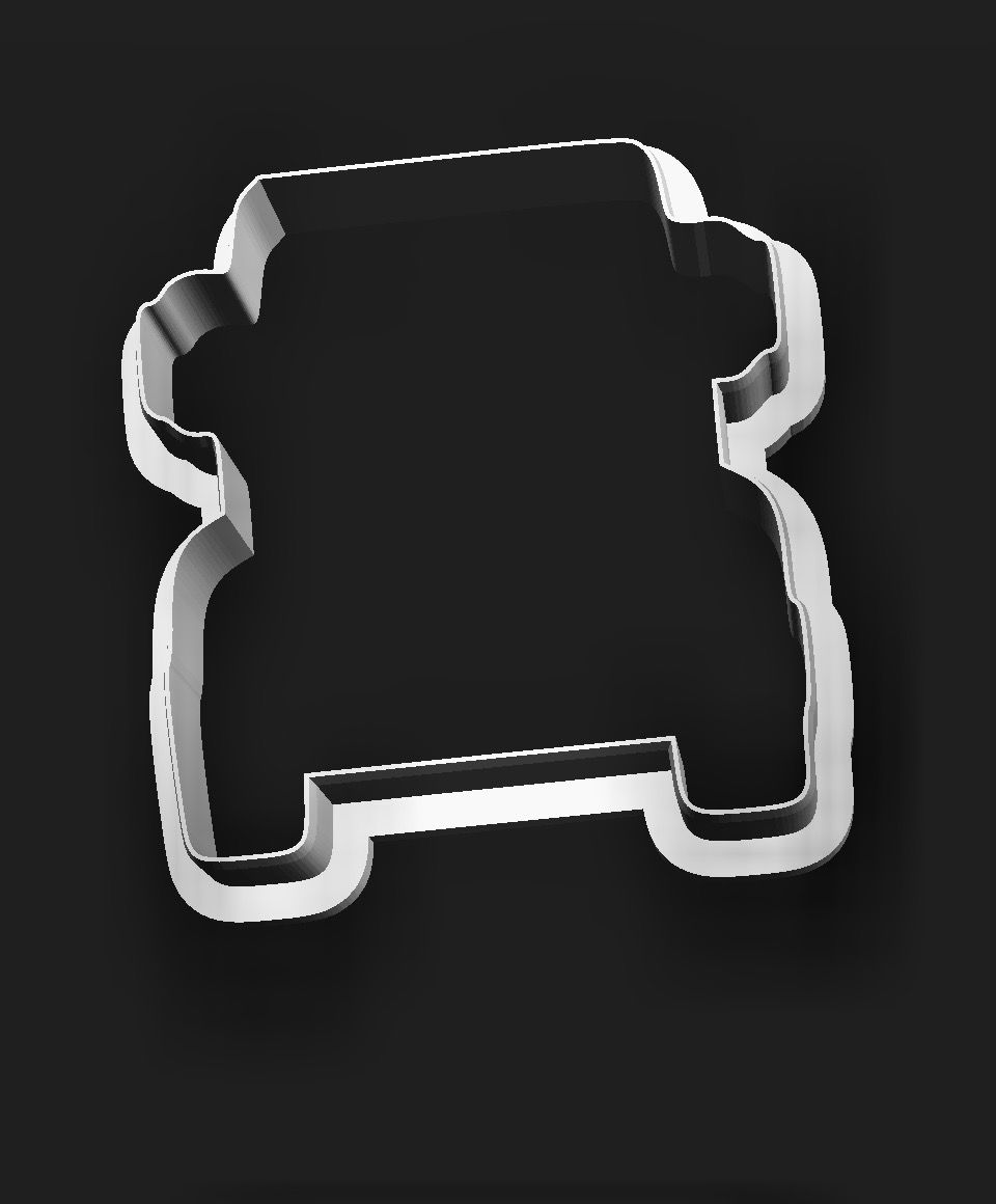 Truck Front View 6 cm  Cookie Cutter
