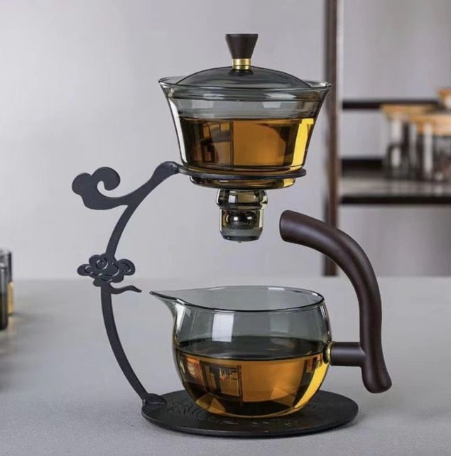 Glass Tea Set Magnetic 001