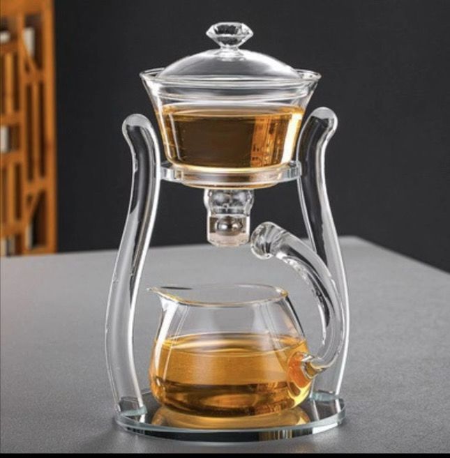 Glass Tea Set Magnetic 003