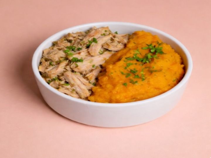 Pastel de cabutia y pollo