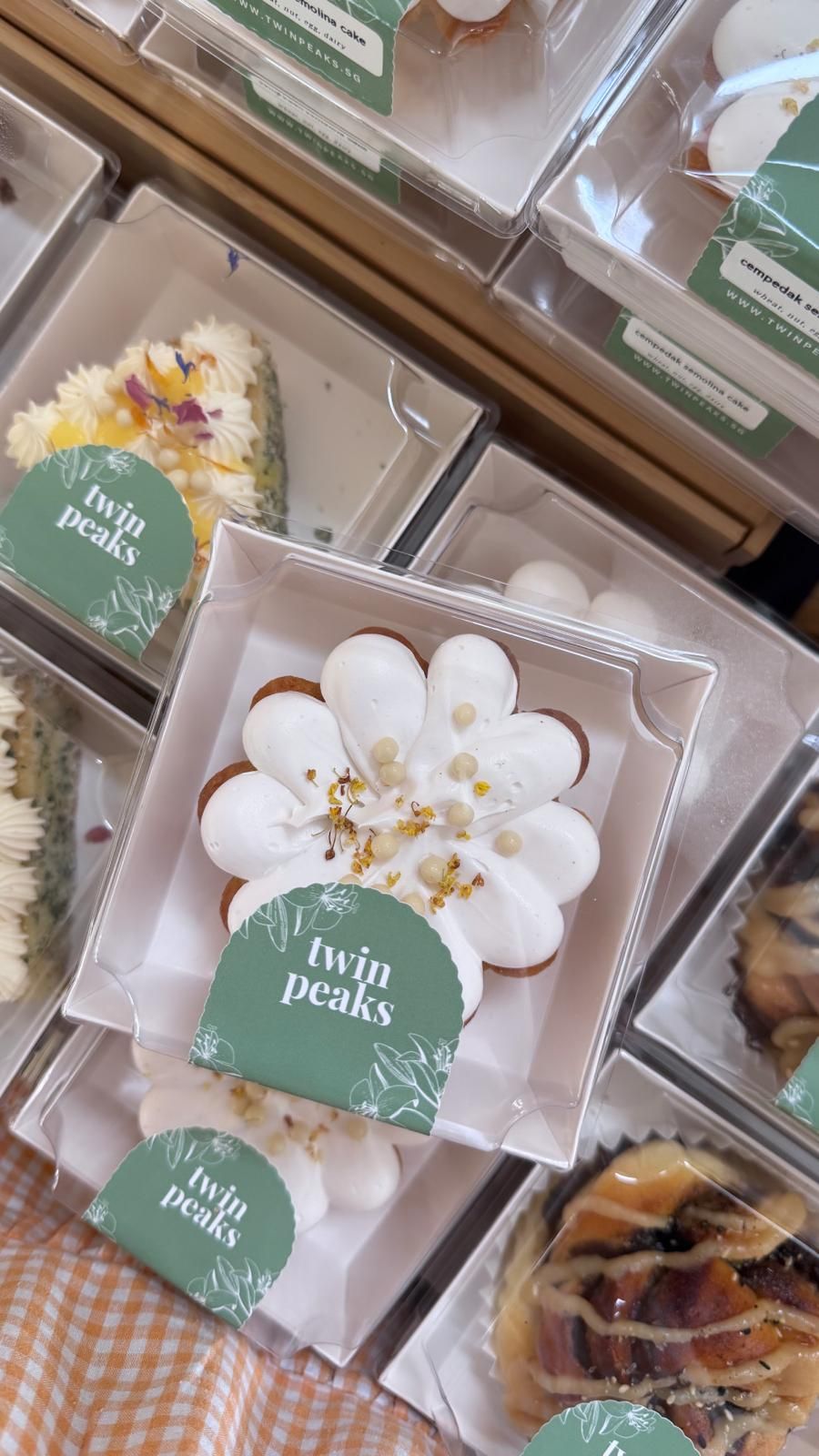 Cempedak Semolina Cake