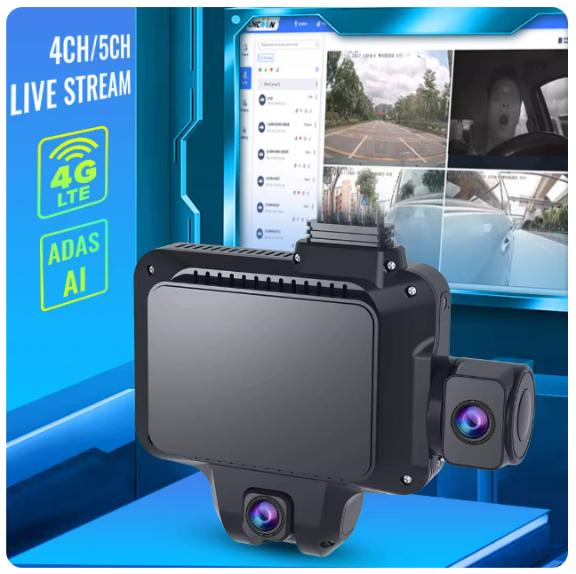 4G JC450 4Channel Live Stream Camera (256GB)