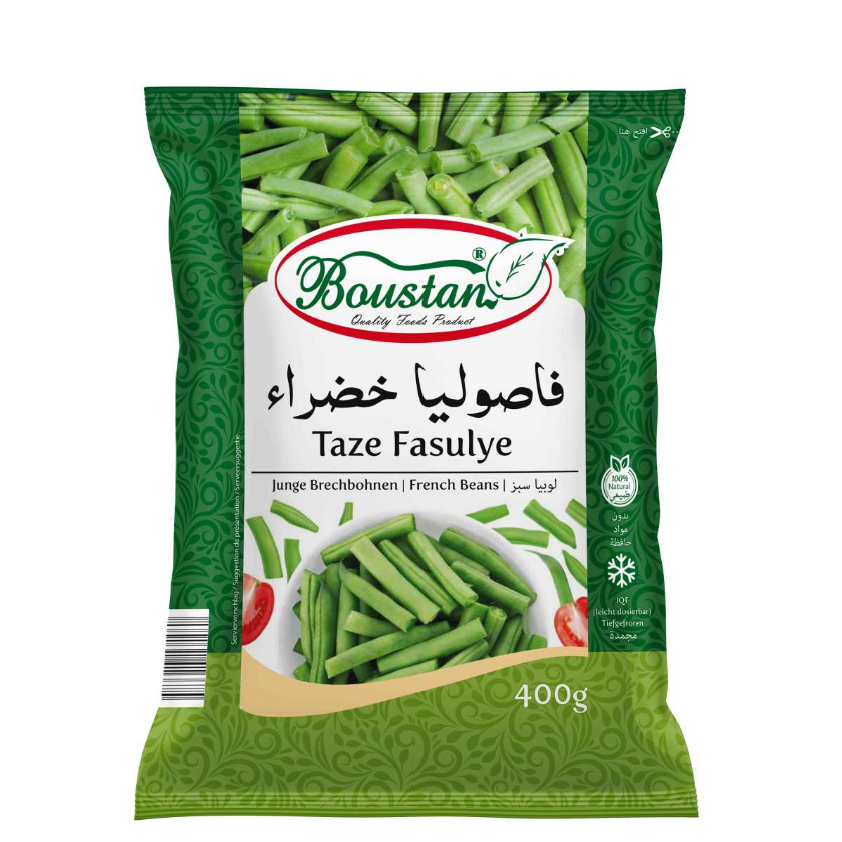 400g| Boustan Green Beans/ Brechbohnen | فاصوليا خضراء