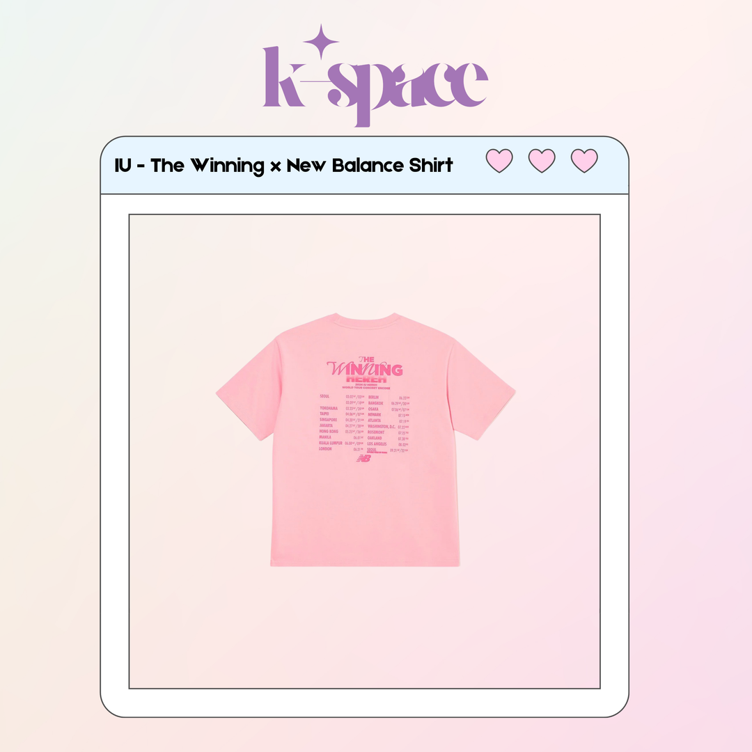 IU - NEW BALANCE x IU 'THE WINNING' MERCH (Shirt)
