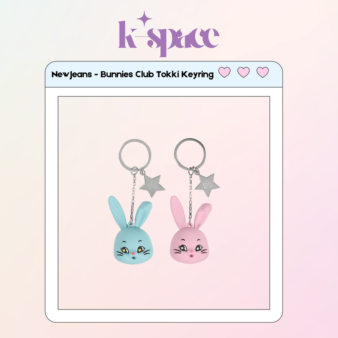 NewJeans - Bunnies Club Tokki Keyring