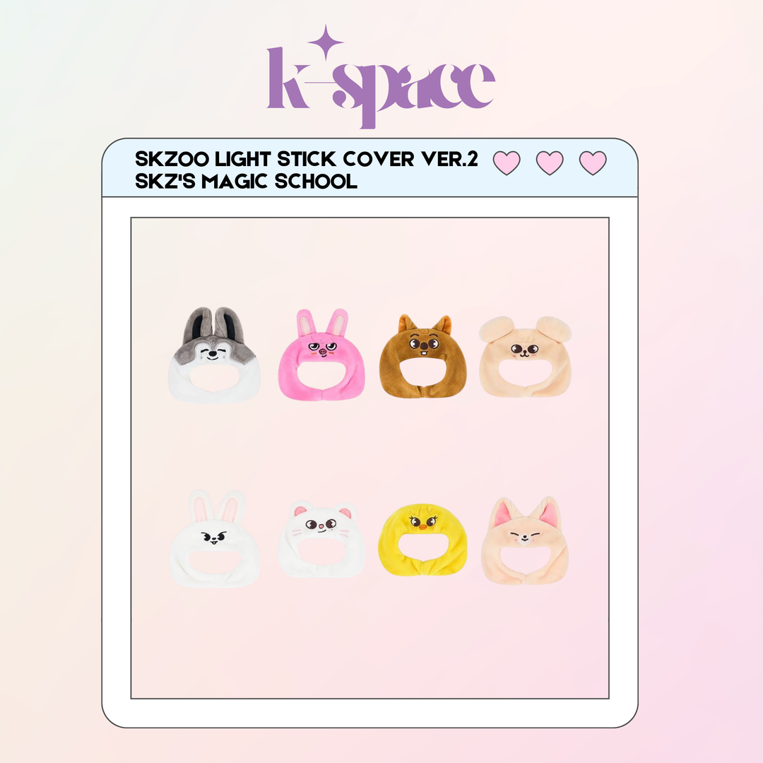 Stray Kids - SKZOO LIGHT STICK COVER VER.2  SKZ'S MAGIC SCHOOL