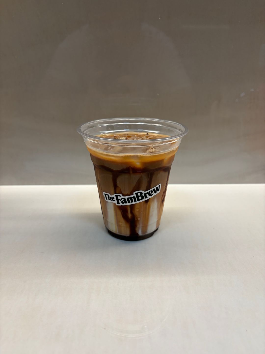 Iced Hazelnut Chocolate Latte