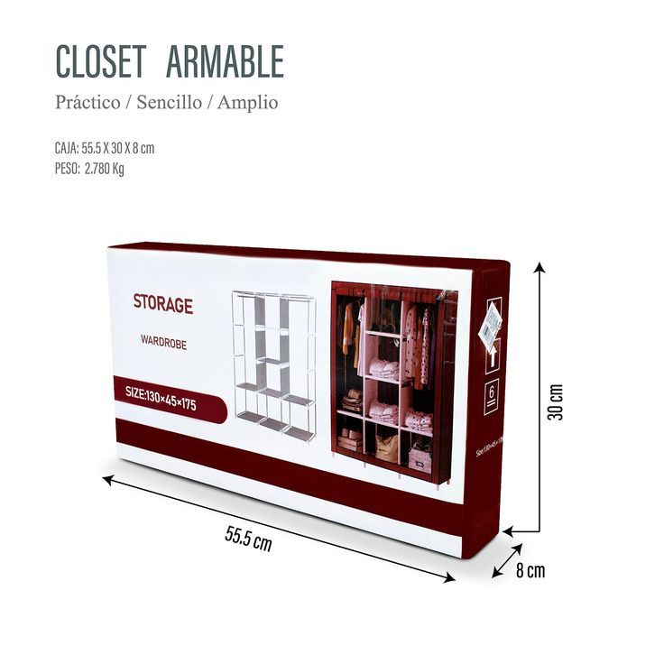 Closet Armable.