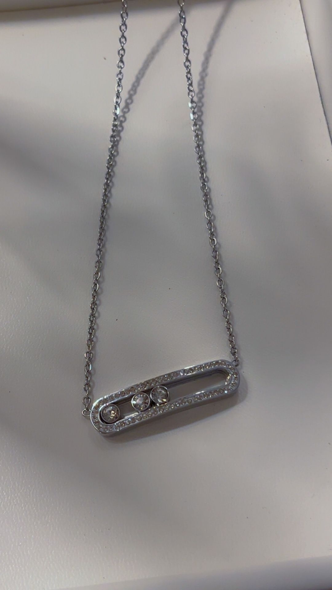 Celeste Trio Pendant Silver