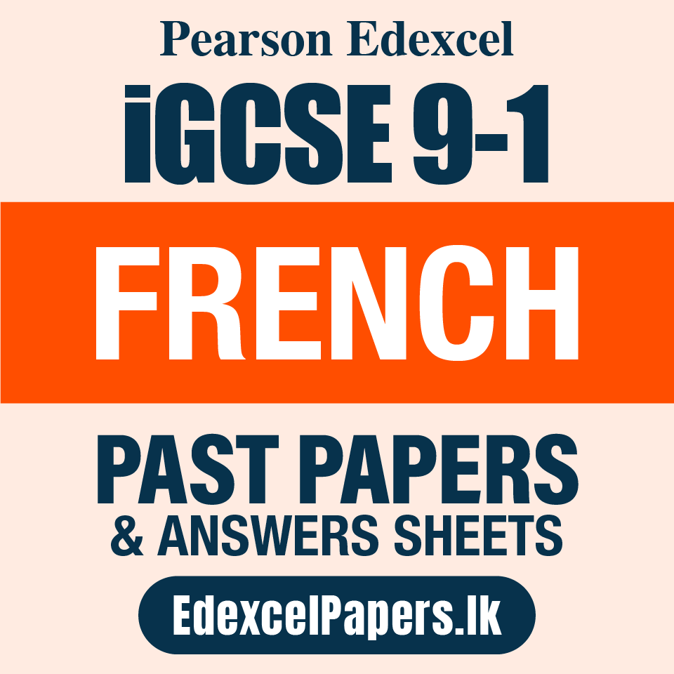 FRENCH | Pearson Edexcel iGCSE OL Past Papers