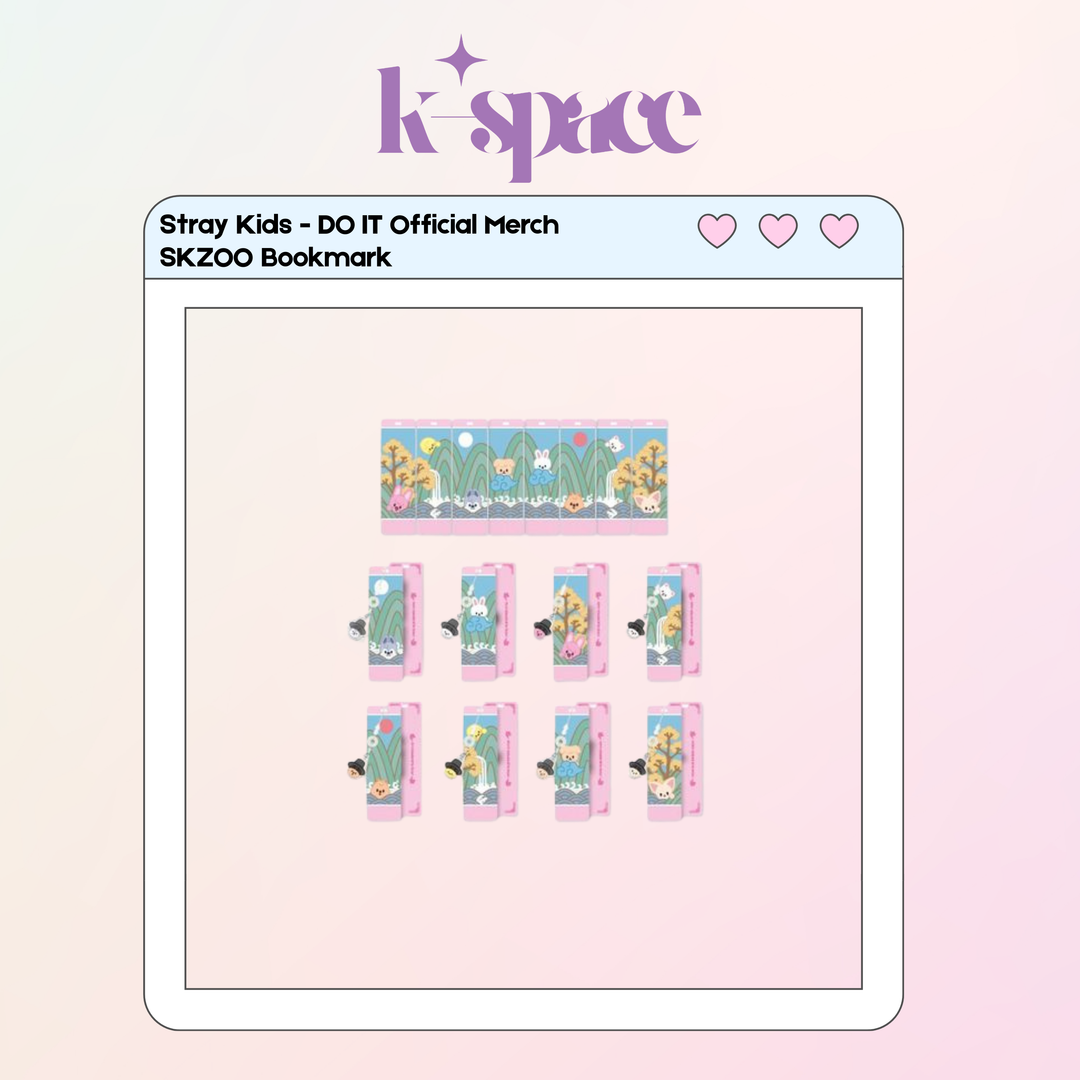 Stray Kids - DO IT Official Merch SKZOO Bookmark