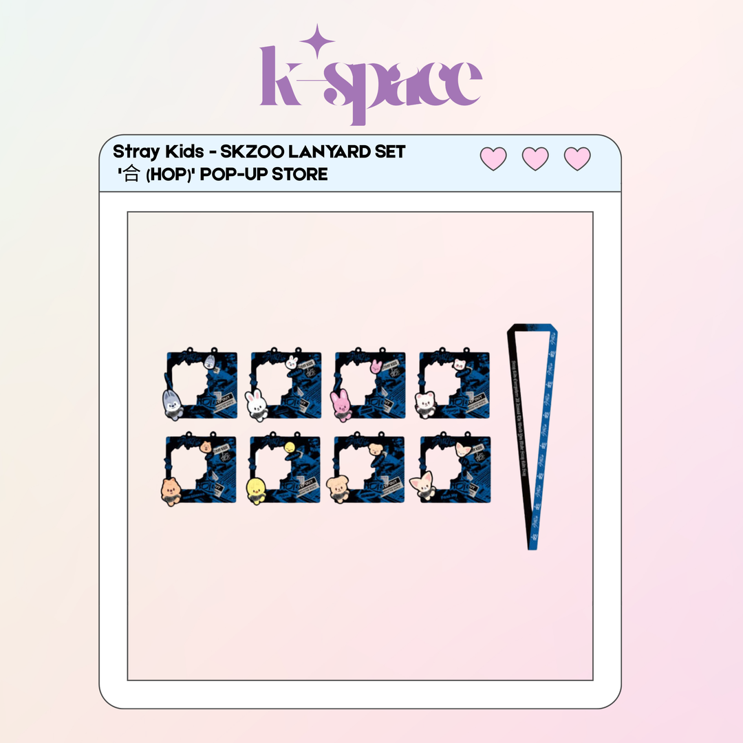 Stray Kids - SKZOO LANYARD SET - '合 (HOP)' POP-UP STORE