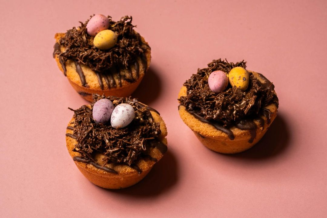 Easter Chocolate Filled Cookie Mini Egg Nests (12)
