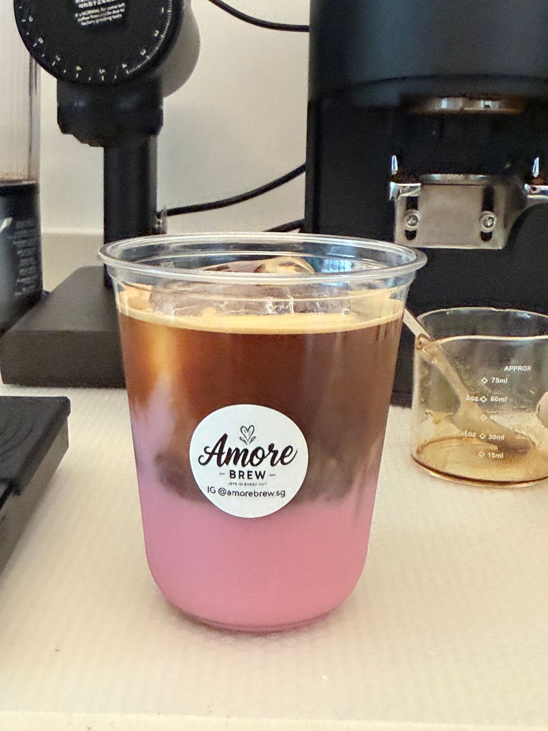 Grape Yakult Americano