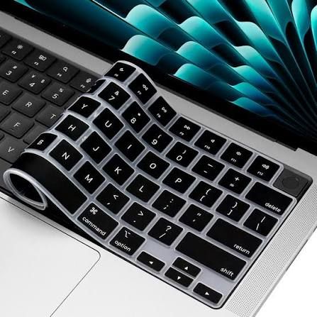 Protection Clavier en Silicone pour MacBook Pro 14 pouces M4 / M3 / M2 / M1 (2021–2025) – Ultra Fine, Anti-Poussière et Étanche