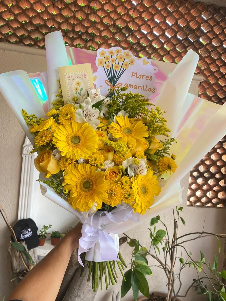 Bouquet Amarillo grande