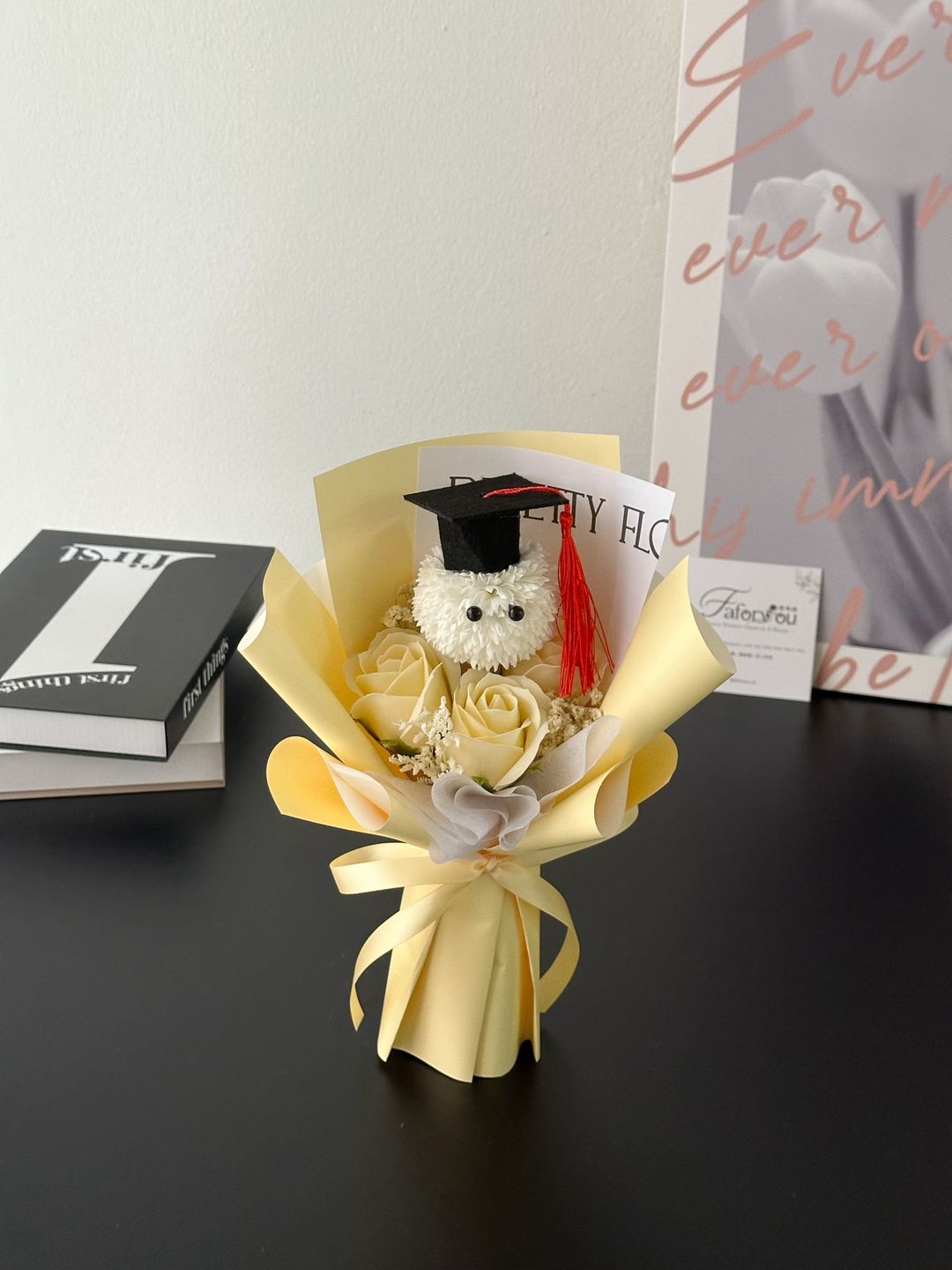 (GP010) Ping Pong Soap Rose Bouquet 