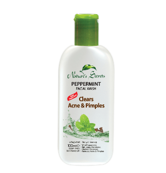 Nature's Secret Face Wash Peppermint 100ml