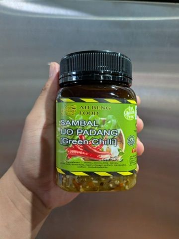 Sambal Ijo Padang - green Sambal chilli