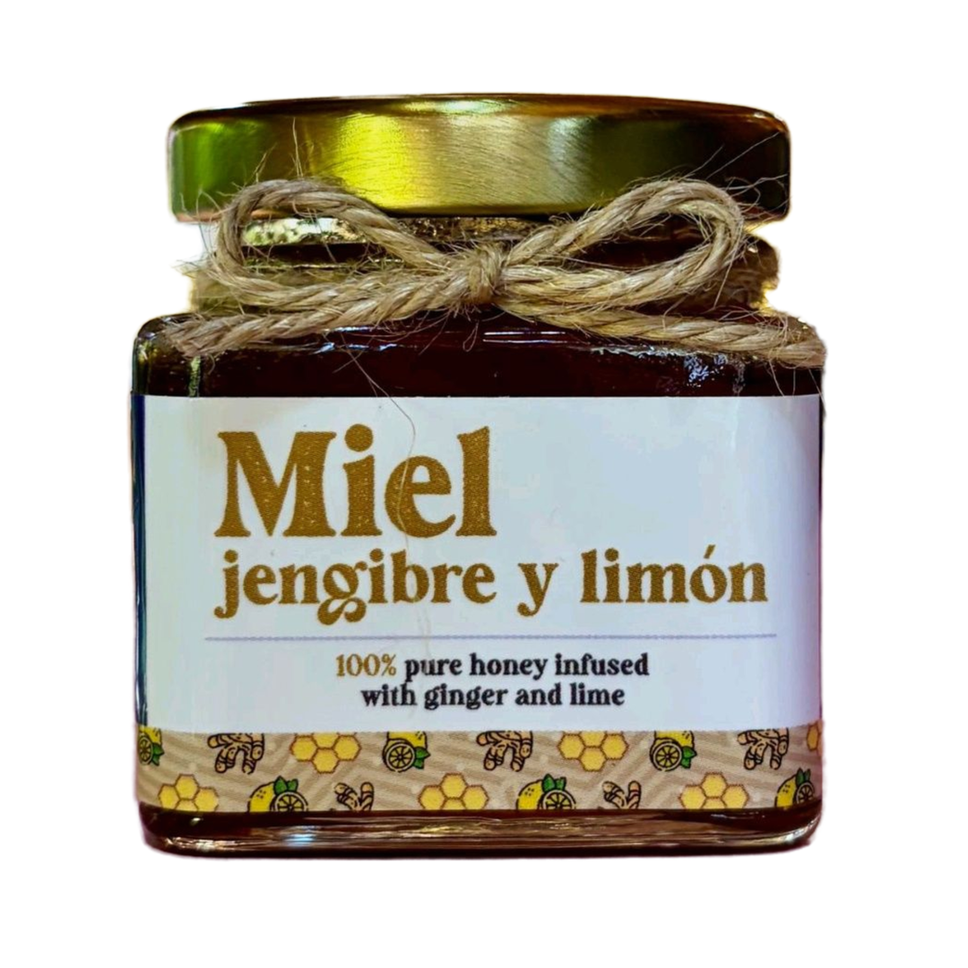 Miel Con Jengibre y Limón (3 oz)